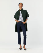 Load image into Gallery viewer, Julia Cardigan in Heather Pine Extra Fine Merino Wool