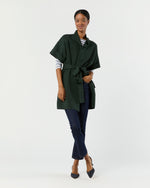 Load image into Gallery viewer, Julia Cardigan in Heather Pine Extra Fine Merino Wool