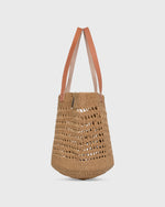 Load image into Gallery viewer, Kiondo Shopper Basket in Brown Open Weave