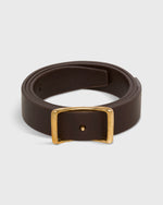 Load image into Gallery viewer, 1.25" Conroy Belt in Dark Brown Leather