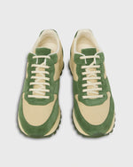 Load image into Gallery viewer, Trainer in Cactus Suede/Khaki Canvas