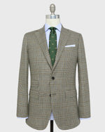 Load image into Gallery viewer, Virgil No. 3 Jacket in Oat/Navy/Slate Glen Plaid Hopsack