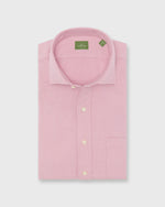 Load image into Gallery viewer, Spread Collar Sport Shirt in Pink Flannel