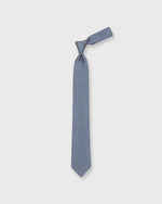 Load image into Gallery viewer, Silk Print Tie in Blue/Orange Fox