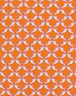 Load image into Gallery viewer, Silk Print Tie in Orange Shark