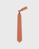 Load image into Gallery viewer, Silk Print Tie in Orange Shark