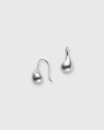 Load image into Gallery viewer, Egg Drop Earrings in Silver