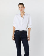 Load image into Gallery viewer, Becca Shirt in White Poplin
