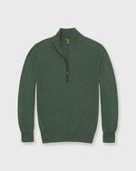 Load image into Gallery viewer, Fine-Gauge Half-Zip Sweater in Lovat Escorial Wool