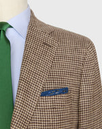 Load image into Gallery viewer, Virgil No. 3 Jacket in Chocolate/Oat Houndstooth Hopsack