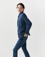Load image into Gallery viewer, Marguerite Jacket in Airforce Blue Knit