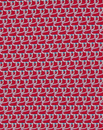Load image into Gallery viewer, Silk Print Tie in Red Gancini Loop