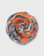 Load image into Gallery viewer, Pagoda Square Scarf in Coral Cotton