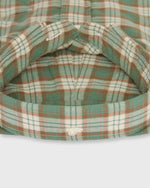 Load image into Gallery viewer, Button-Down Sport Shirt in Green/Brown/Bone Madras