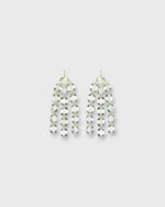Load image into Gallery viewer, Gem Waterfall Earrings in Green Quartz