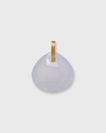 Load image into Gallery viewer, Briolette Pendant in Blue Chalcedony
