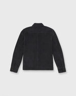 Load image into Gallery viewer, Work Jacket in Navy Suede