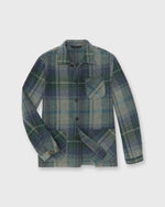 Load image into Gallery viewer, Chore Jacket in Blue/Fog/Green Plaid Flannel