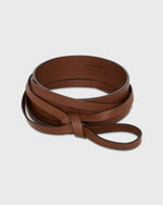 Load image into Gallery viewer, Wraparound Belt in Cognac Leather