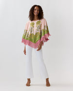 Load image into Gallery viewer, Reversible Mini Poncho Top in Swathe Placée