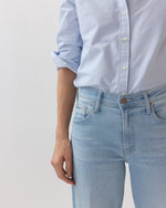 Load image into Gallery viewer, The Mid Rise Rambler Zip Ankle Jean in Pretty Please