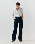 Load image into Gallery viewer, Letitia Blouse in White Poplin