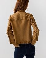 Load image into Gallery viewer, Lorena Jacket in Camel Suede