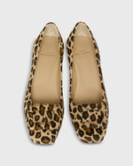 Load image into Gallery viewer, Buckle Heel in Leopard Calf Hair