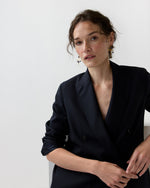 Load image into Gallery viewer, Victorian Pin Drop Earrings in Blue