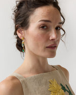 Load image into Gallery viewer, Daffodil & Lady Earrings in Daffodil