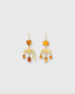 Load image into Gallery viewer, Girandole Earrings in Amber