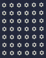Load image into Gallery viewer, Silk Print Tie in Navy/Bone Flower