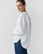 Load image into Gallery viewer, Sunny Blouse in White Poplin