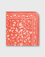 Load image into Gallery viewer, Printed Indian Bandana in Red/Bone