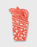 Load image into Gallery viewer, Printed Indian Bandana in Red/Bone