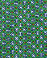Load image into Gallery viewer, Silk Print Tie in Green/Aegean Flower