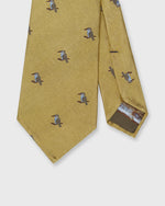 Load image into Gallery viewer, Silk Club Tie in Yellow/Smoke/Sky Kingfisher