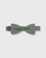 Load image into Gallery viewer, Silk Bow Tie in Sage Circle Links