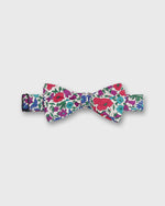 Load image into Gallery viewer, Cotton Bow Tie in Poppy & Daisy Liberty