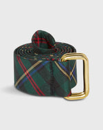Load image into Gallery viewer, D-Ring Belt in Malcom Woven Tartan