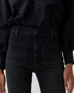 Load image into Gallery viewer, St Monica Jean in Washed Black