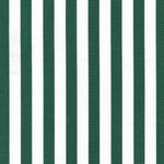 Load image into Gallery viewer, Made-to-Order Fabric in Green Awning Stripe Poplin