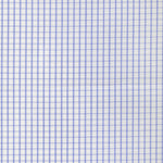 Load image into Gallery viewer, Made-to-Measure Shirt in Dutch Blue Medium Graph Check Poplin
