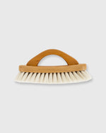 Load image into Gallery viewer, Shoe Shine Brush With Handle Waxed Beechwood/Light Bristles