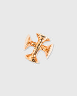 Load image into Gallery viewer, Circle Two-Way Cufflinks Rose Gold Plated