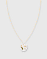 Load image into Gallery viewer, Sweet Pea Pendant Necklace Pearl/Diamond/Sapphire