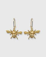 Load image into Gallery viewer, Wee Bee Earrings Brass