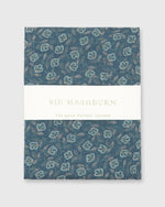 Load image into Gallery viewer, Bandana Slate/Mint Floral Dot