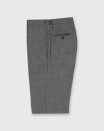Load image into Gallery viewer, Pleated Dress Trouser Mid-Grey High-Twist