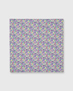 Load image into Gallery viewer, Cotton Print Pocket Square Purple Betsy Ann Liberty Fabric